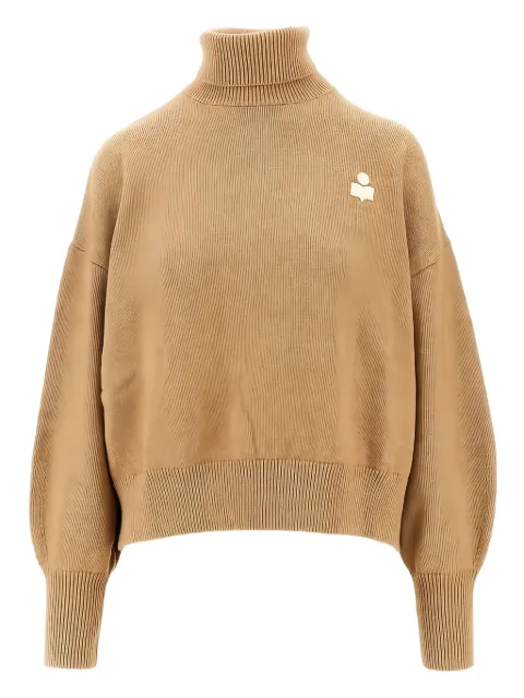 MARANT ÉTOILE Nashas logo-embroidered turtleneck sweater