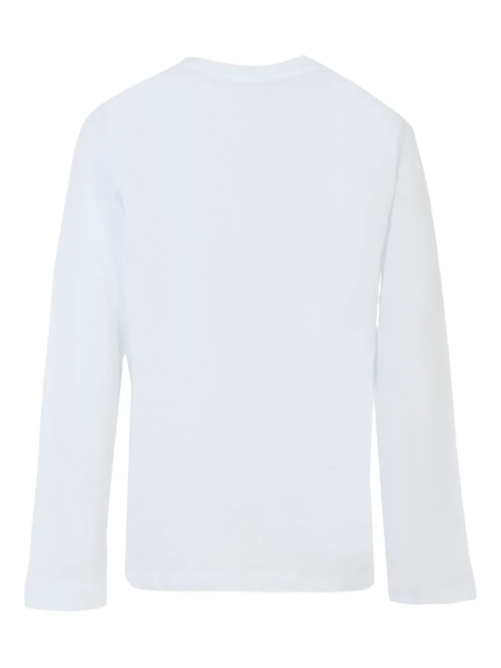 MSGM Kids T-shirt met lange mouwen Wit
