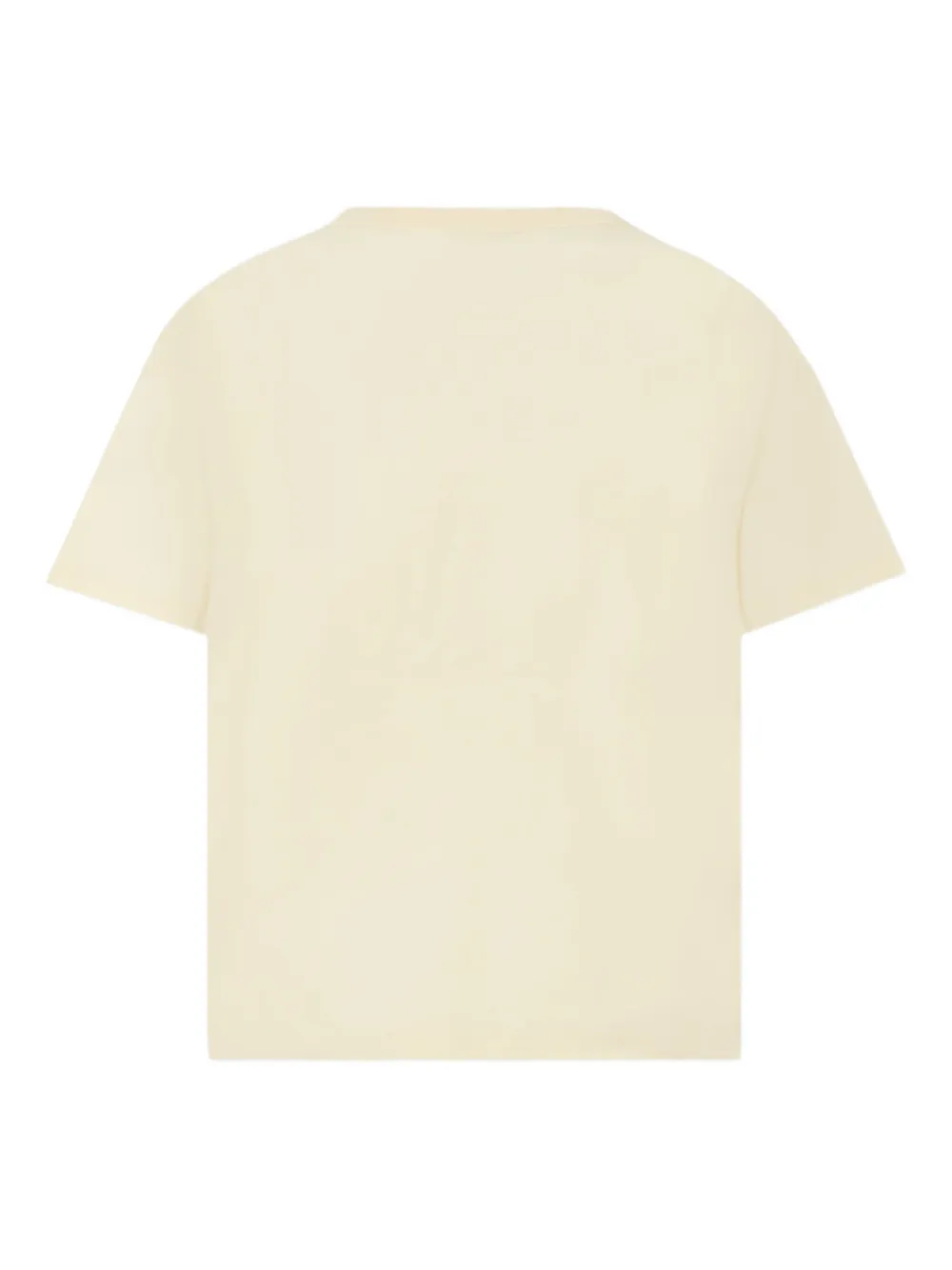 Bobo Choses Katoenen T-shirt met logoprint Beige