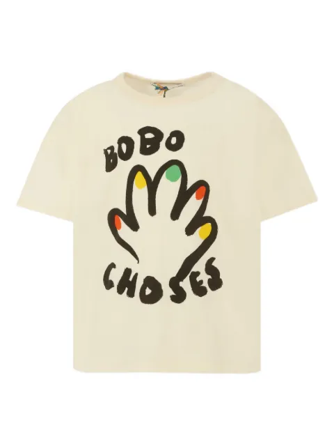 Bobo Choses logo-print cotton T-shirt