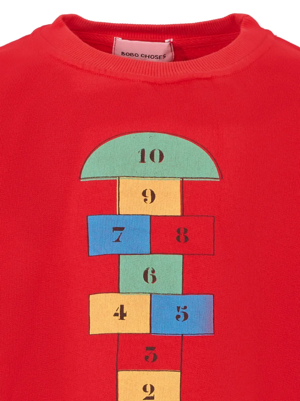Bobo Choses Sweater met print Rood