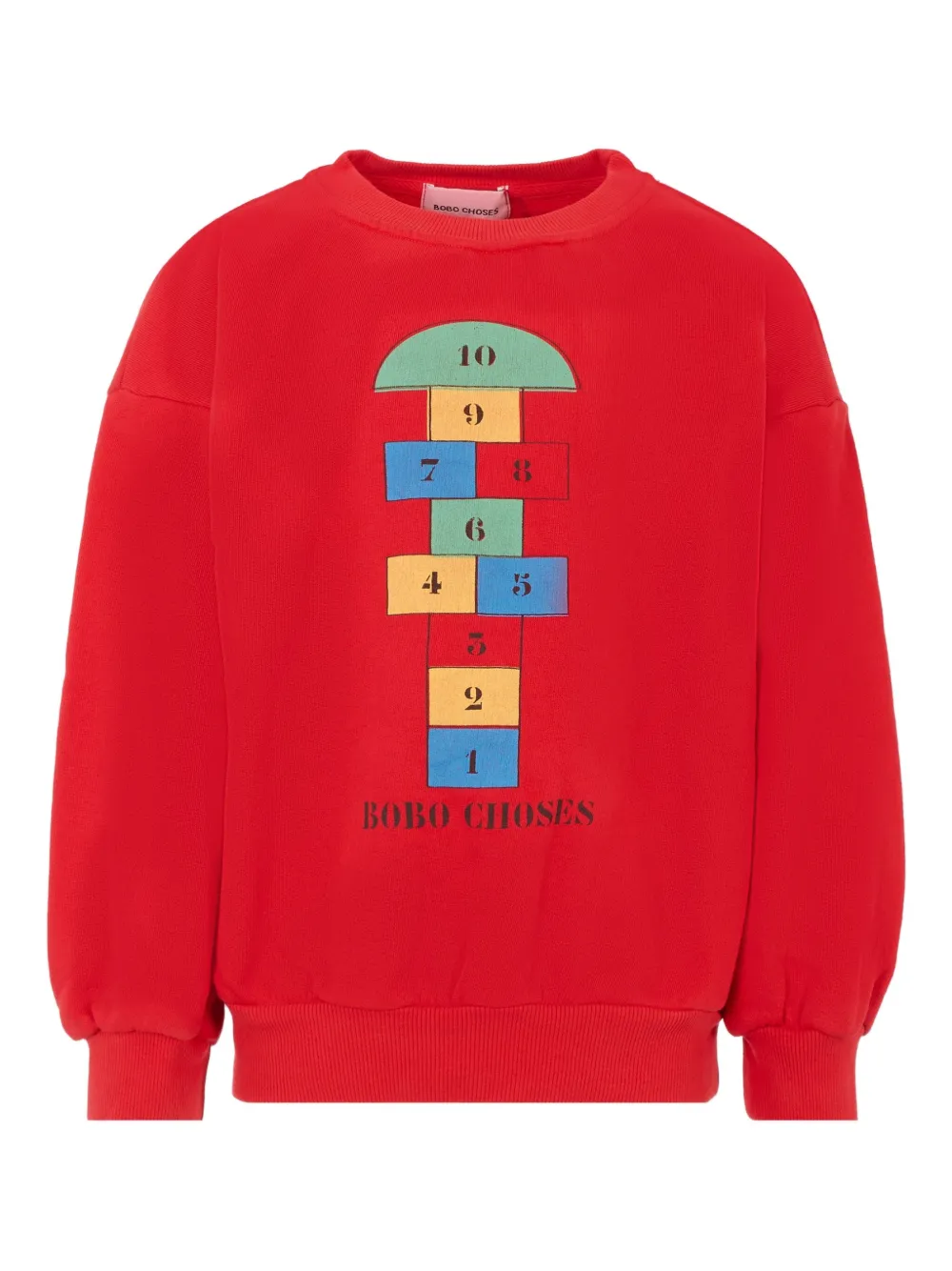 Bobo Choses Sweater met print Rood