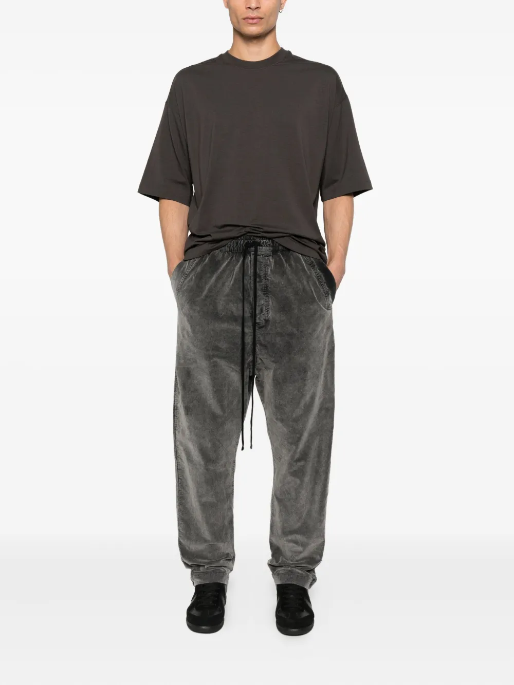 Thom Krom Ribfluwelen broek - Grijs
