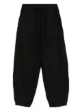 Thom Krom elasticated-waist trousers - Black