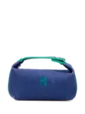 Hermès Pre-Owned 2020-2025 Small Canvas Bride A Brac Case vanity bag - Blue