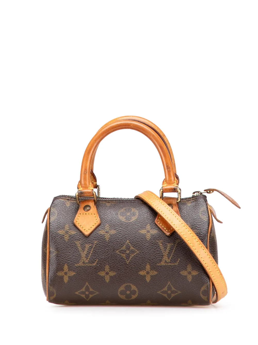 Louis Vuitton Pre-Owned 1997 Monogram Nano Speedy Bandouliere satchel Louis Vuitton Pre-Owned 1997 Monogram Nano Speedy Bandouliere satchel