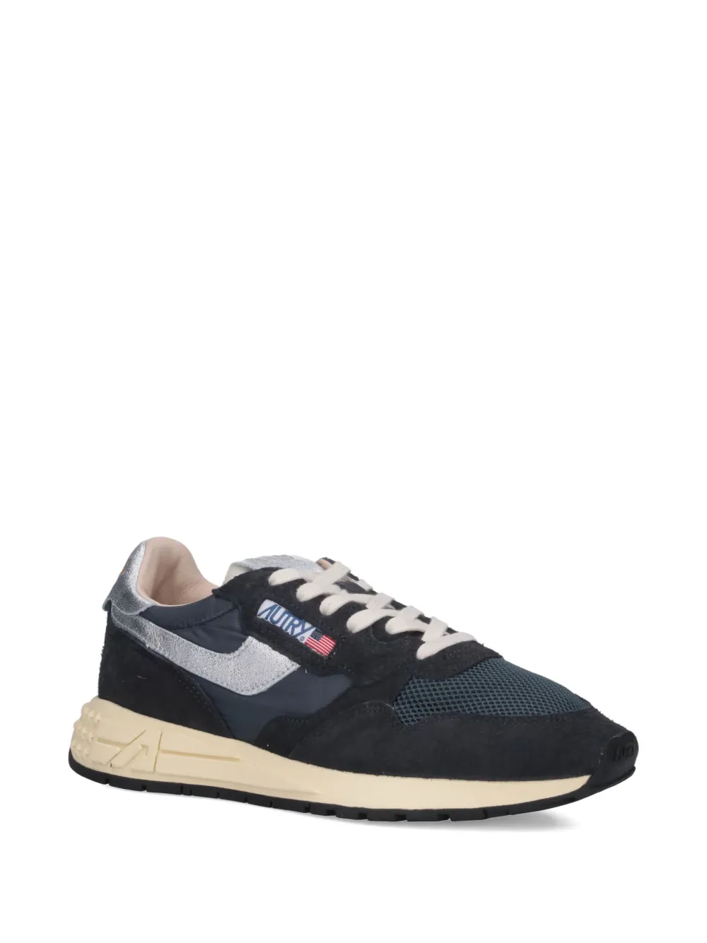 Autry Reelwind suede mesh trainers Black