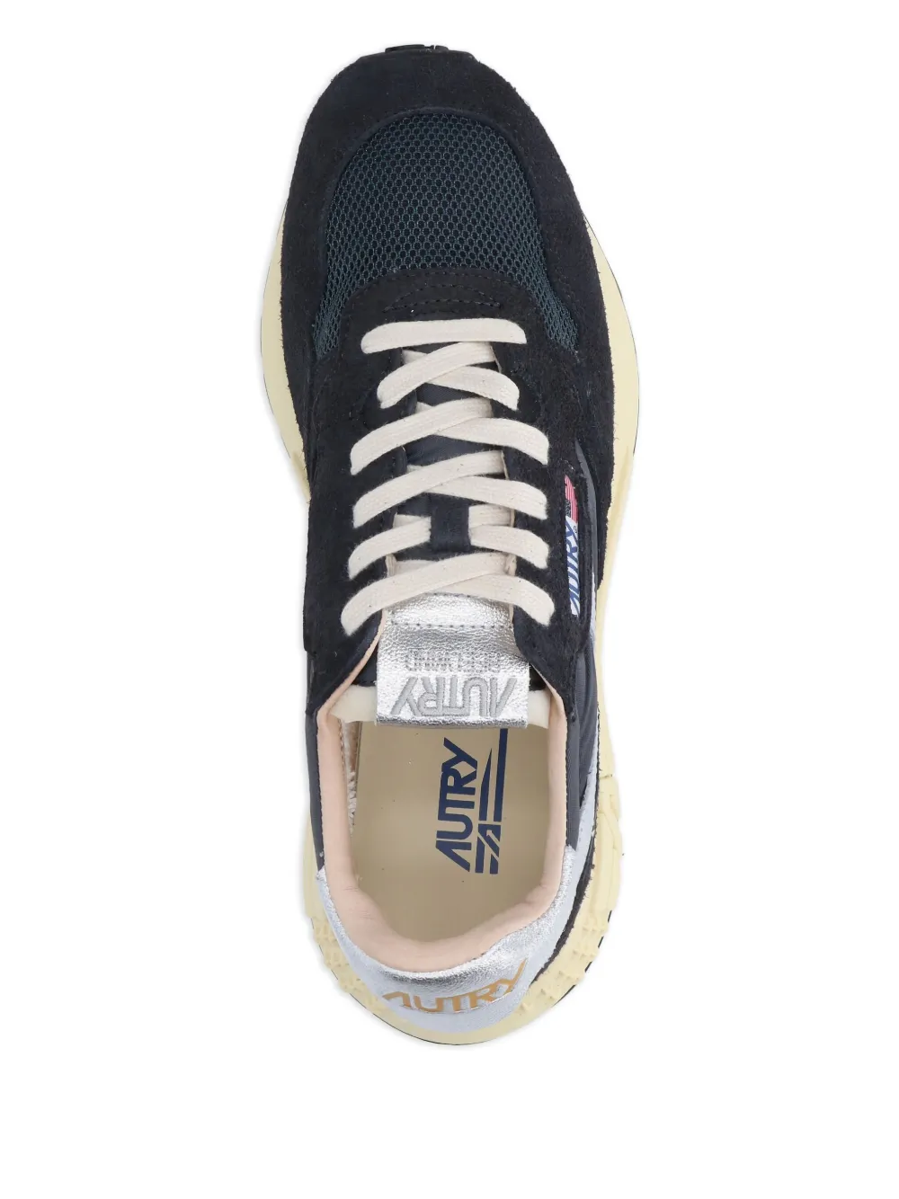 Autry Reelwind suede mesh trainers Black