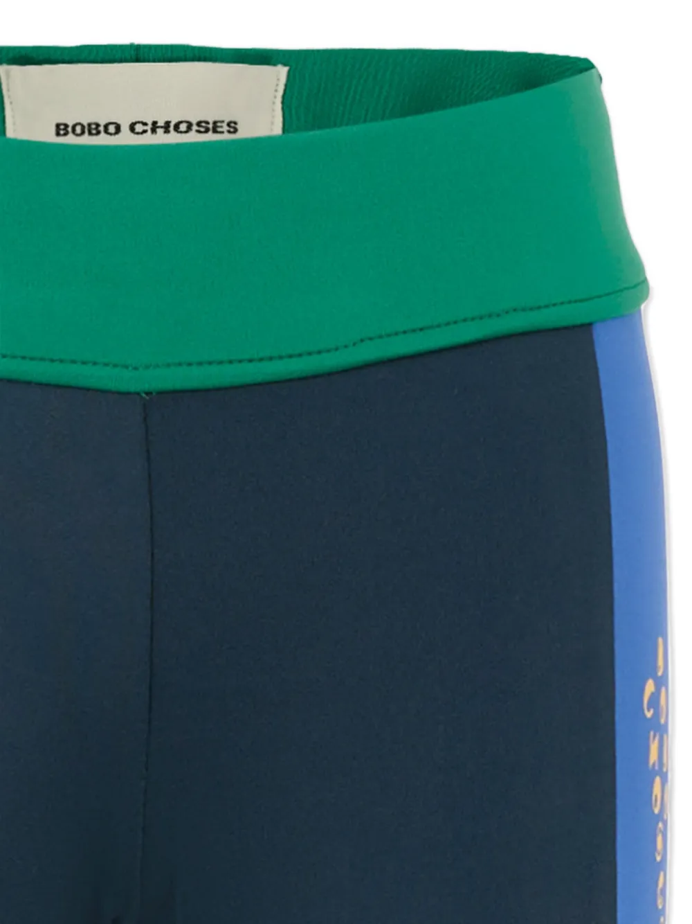 Bobo Choses panelled elastic-waist leggings Blauw