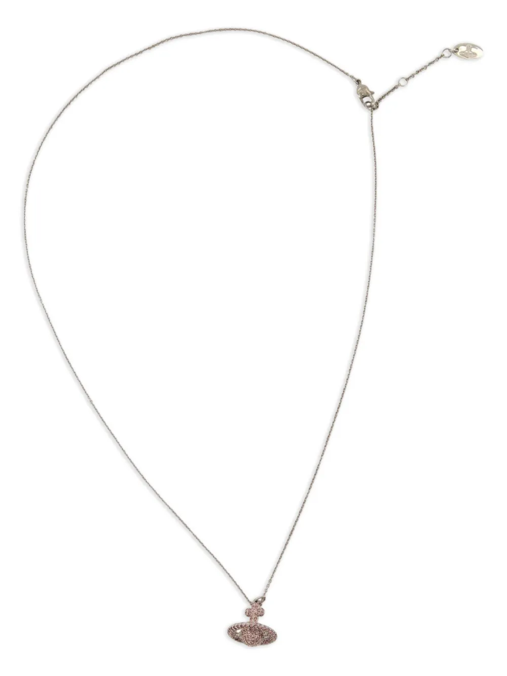 crystal-embellished Orb necklace