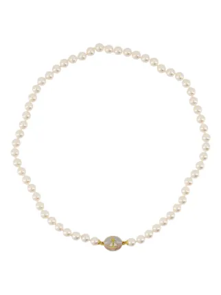 Vivienne Westwood Orb パール ネックレス | ピンク | FARFETCH JP