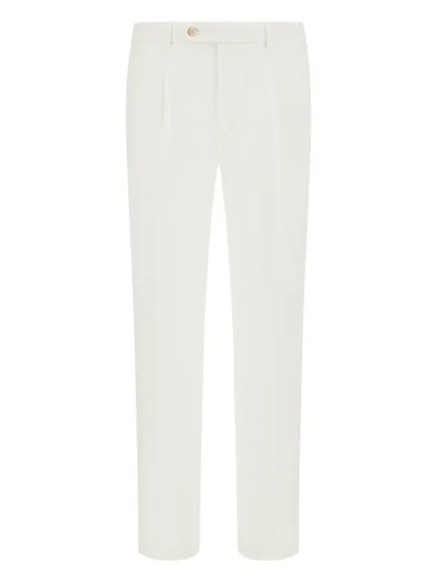 Boggi Milano side-darts trousers