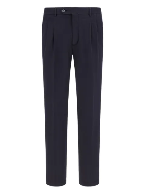 Boggi Milano side-darts trousers