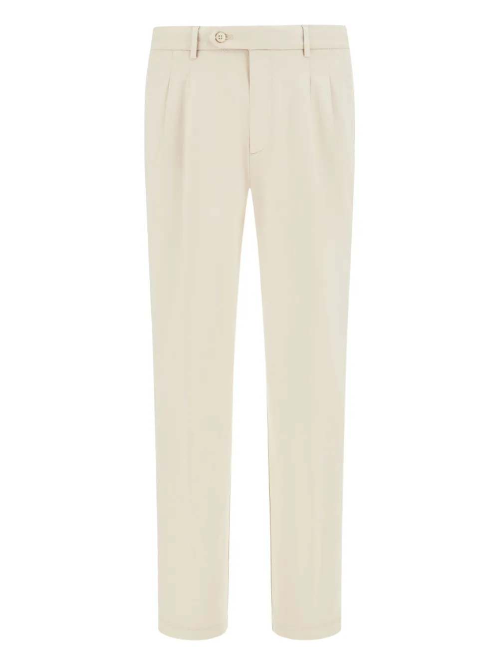 Boggi Milano Broek met plooien Beige