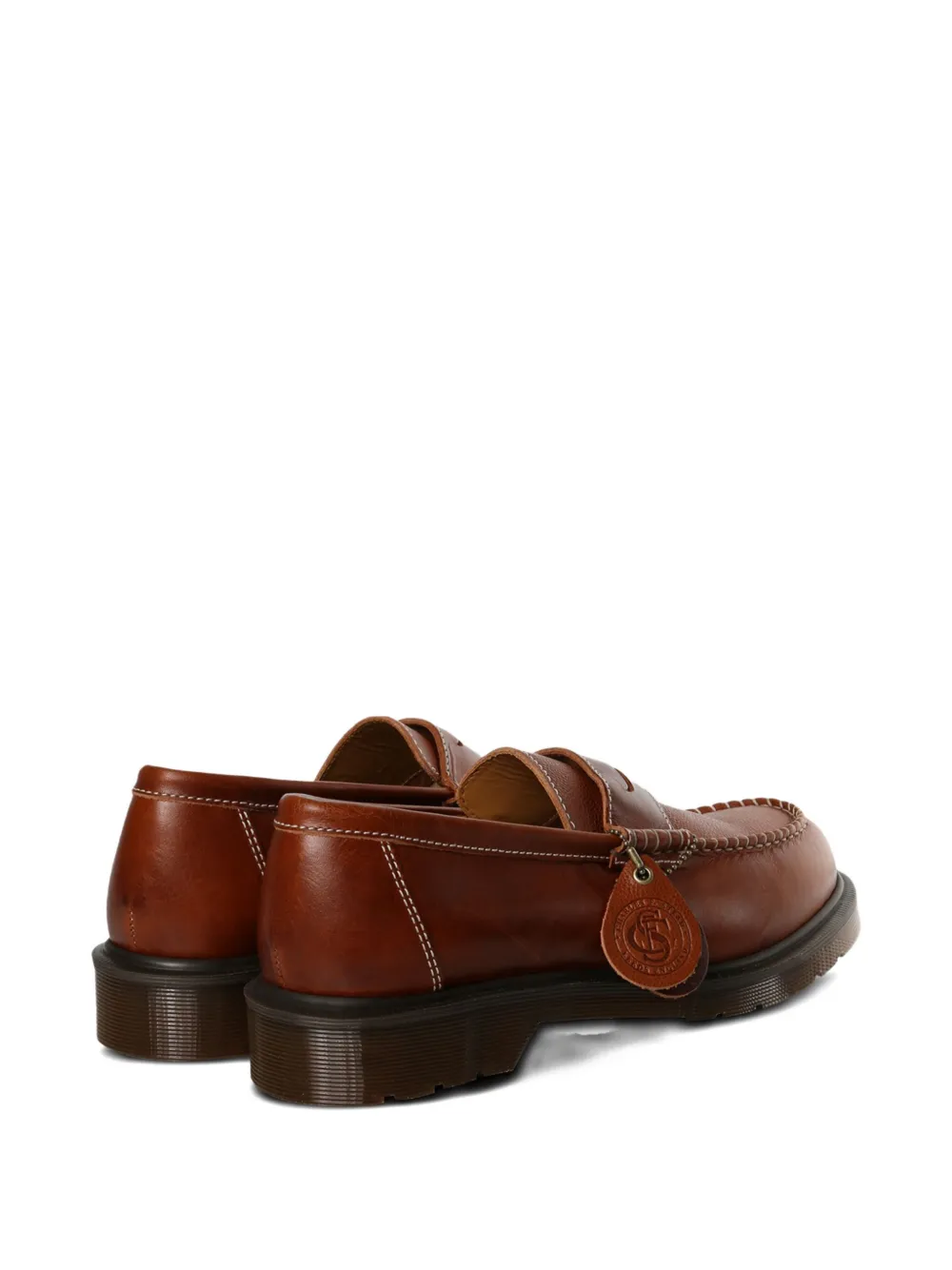 Dr. Martens Penton penny leather loafers Brown