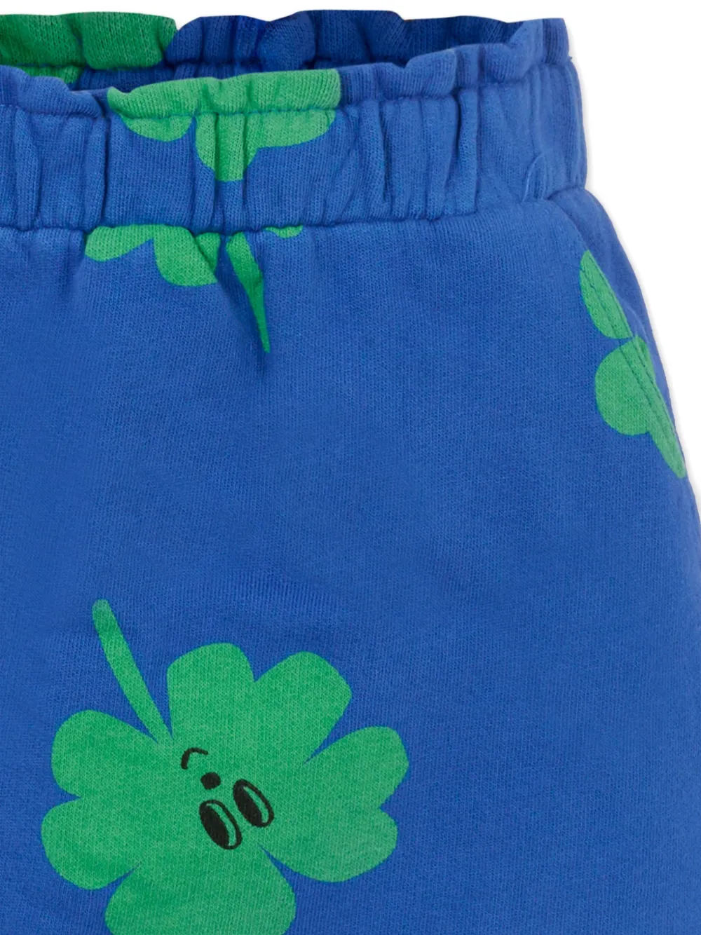 Bobo Choses Rok met elastische taille en klaverprint Blauw