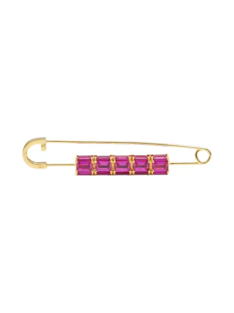 Izabel Display embellished safety pin