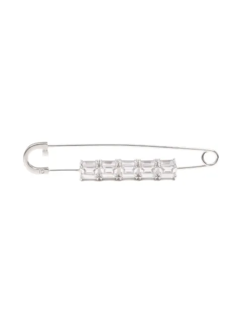 Izabel Display emerald-cut safety pin