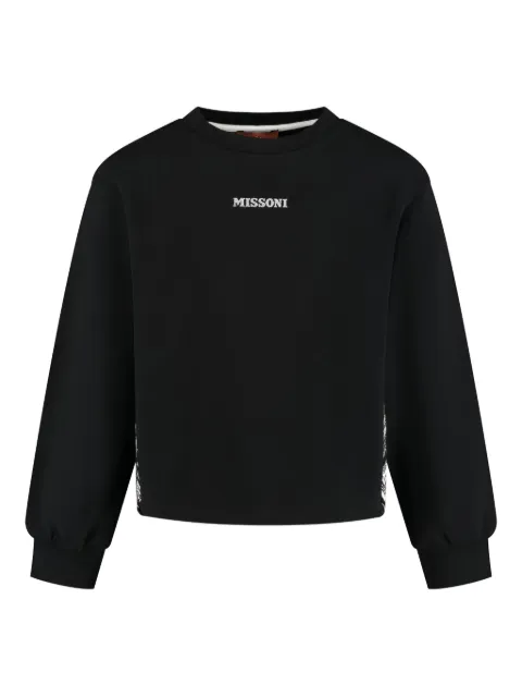 Missoni Kids embroidered-logo sweatshirt