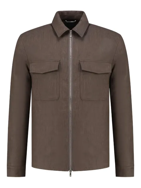 Marco Pescarolo zip-fastening shirt jacket