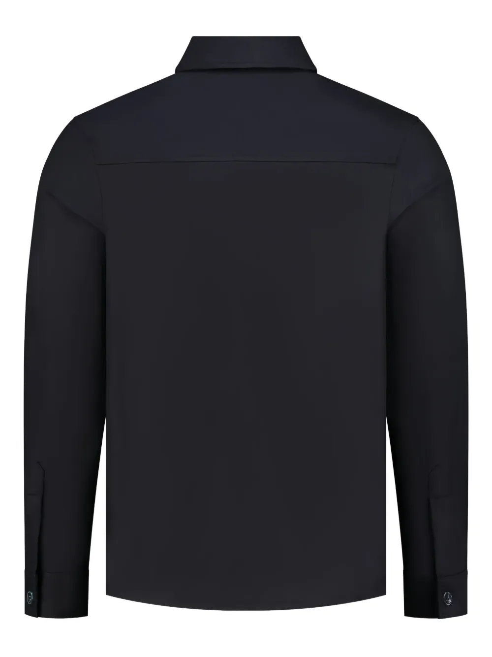 Marco Pescarolo zip-fastening shirt jacket Blauw