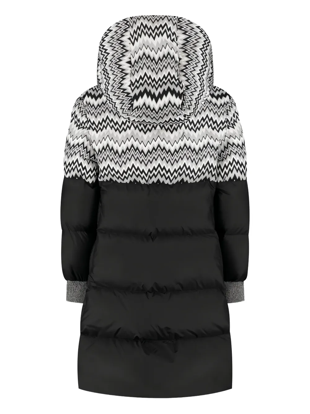 Missoni Kids Gewatteerde jas Zwart