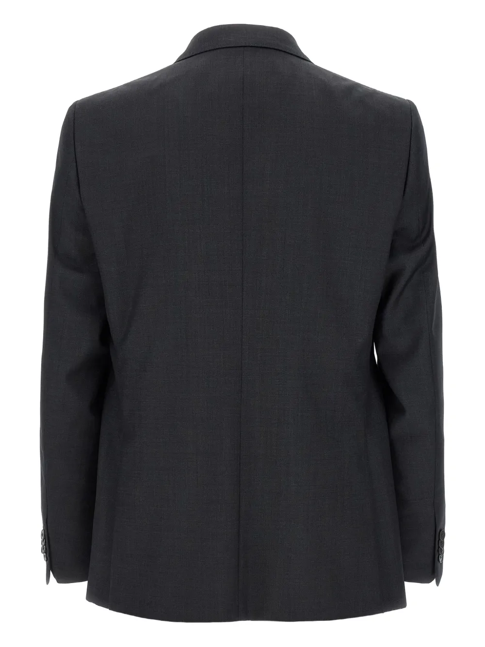 Zegna Wollen pak met enkele rij knopen Zwart
