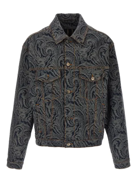 ETRO paisley cotton denim jacket