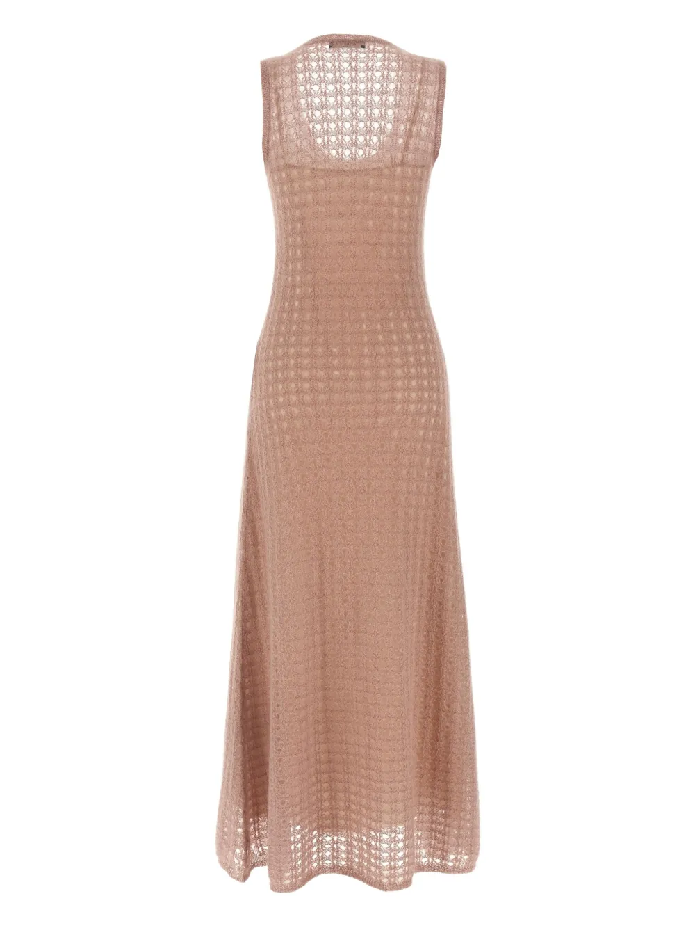 Fabiana Filippi open-knit maxi dress Roze