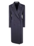 Tagliatore Meryl double-breasted wool coat - Blue
