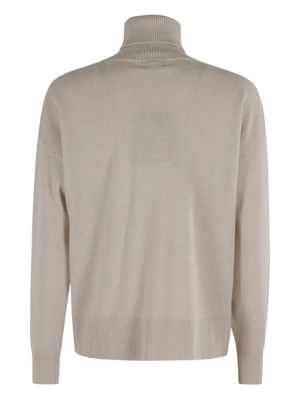 Woolrich Comfort Wool Cashmere Turtleneck In Neutral