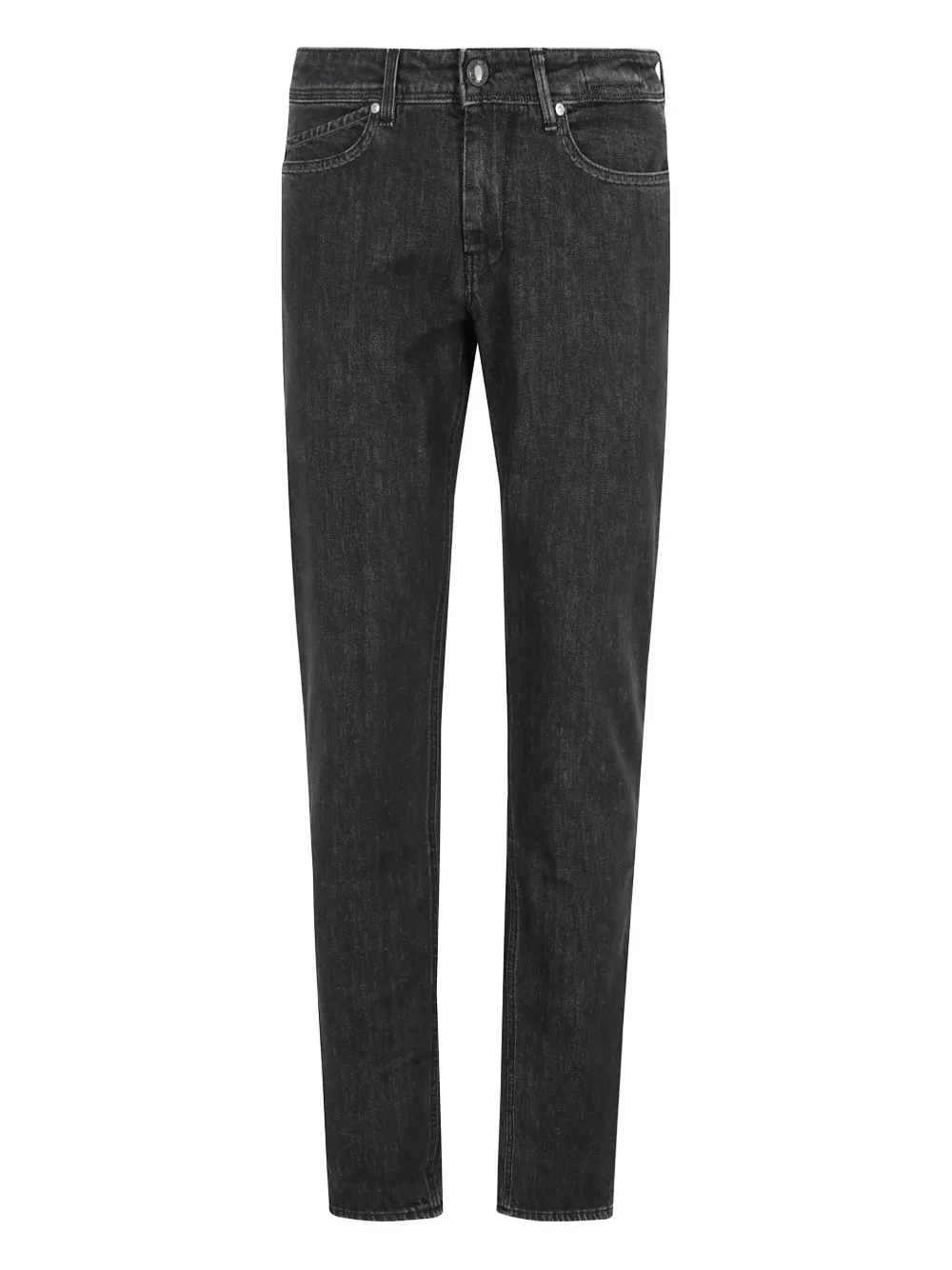 Re-Hash five-pocket straight-leg jeans | Black | Image 1