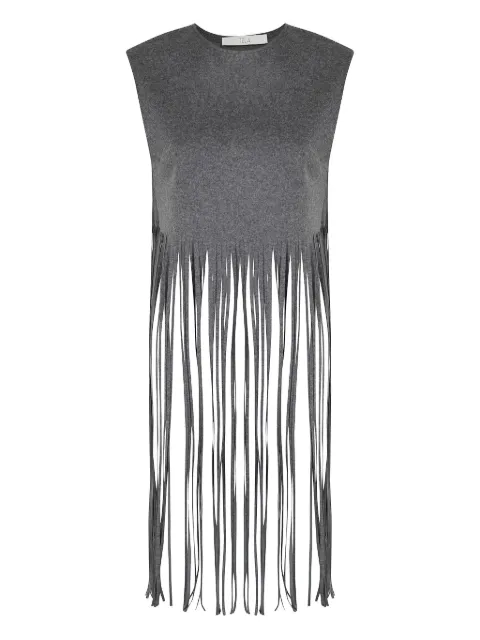 Tela fringed-hem tank top