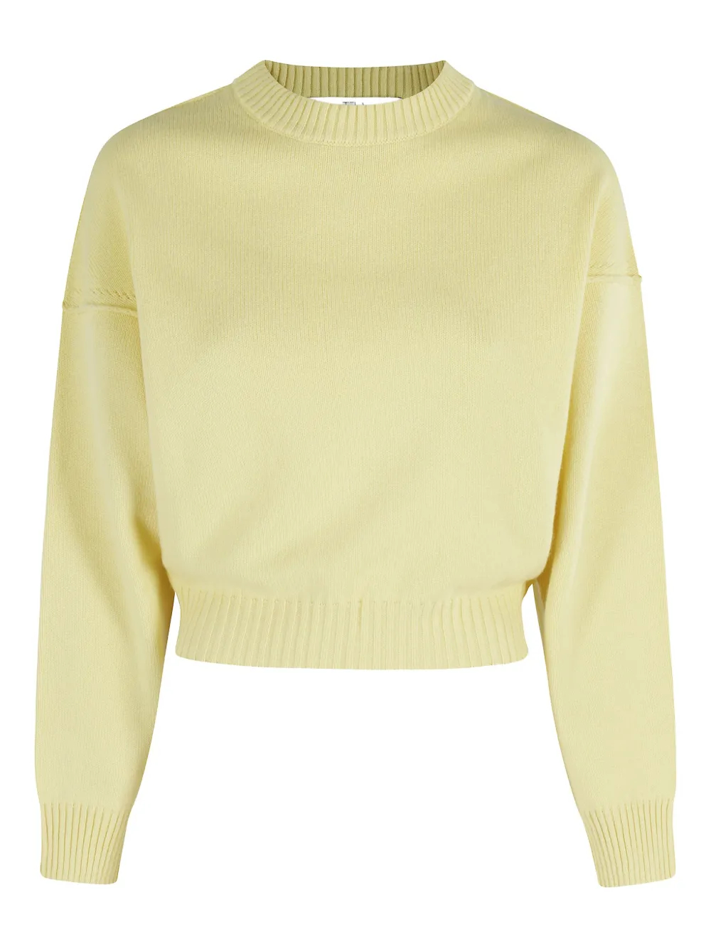 ribbed-trim sweater