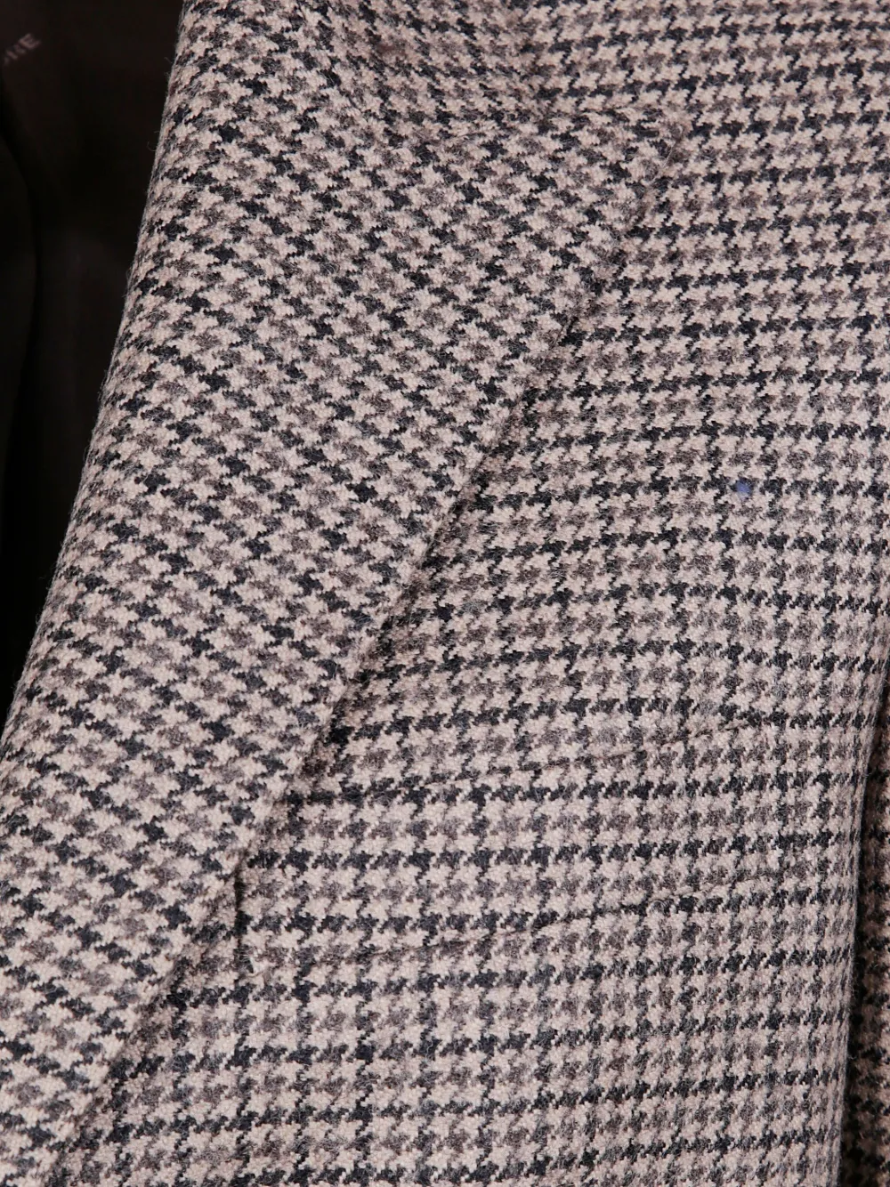 Tagliatore houndstooth wool blazer Bruin