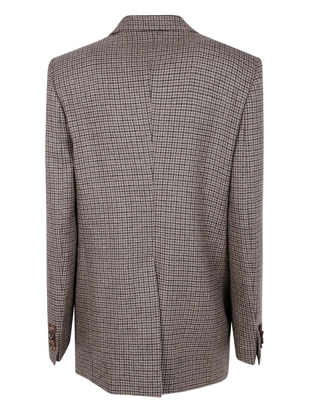 Tagliatore houndstooth wool blazer Bruin