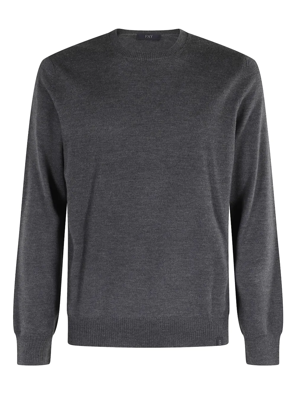 Fay round-neck sweater Grijs
