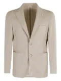 l.b.m. patch-pocket single-breasted blazer - Neutrals