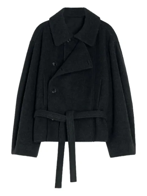 LEMAIRE belted double-breasted coat