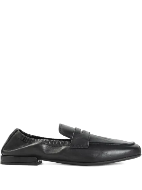 Prada leather penny-slot loafers