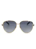 Bvlgari pilot-frame sunglasses - Pink