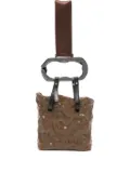 Ottolinger carabiner-handle tote bag - Brown