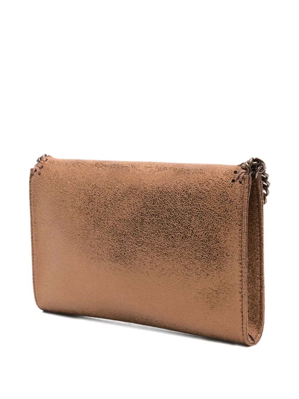 Stella McCartney Falabella chain-trimmed cross-body bag Bruin