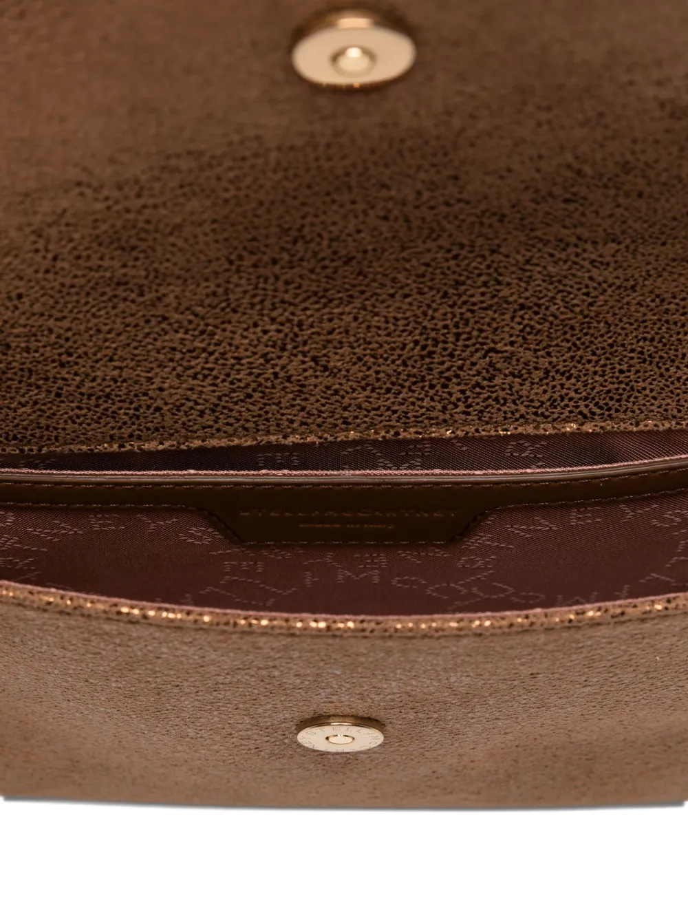 Stella McCartney Falabella chain-trimmed cross-body bag Bruin