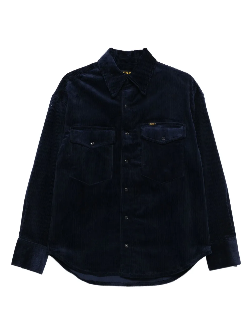corduroy pocketed shirt
