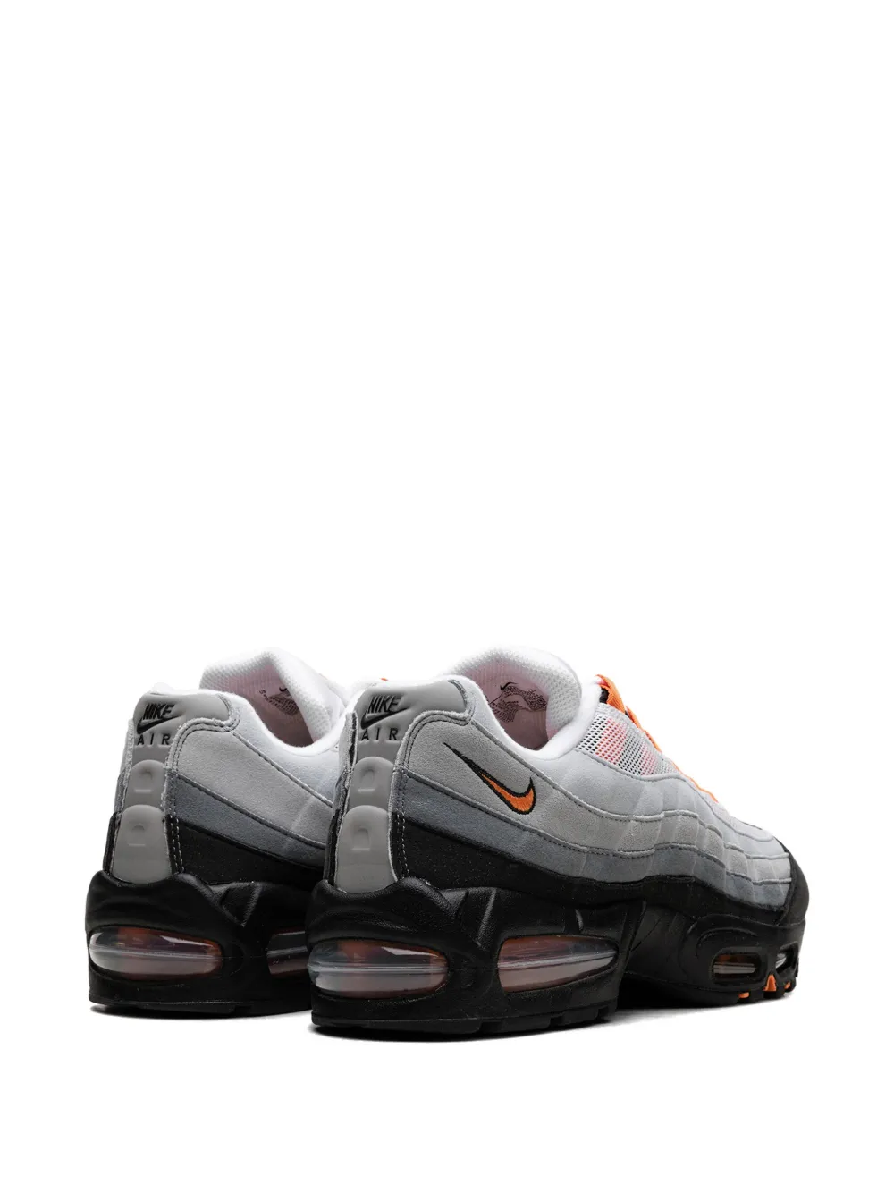 Nike Air Max 95 OG "Big Bubble 2.0 Bright Mandarin" sneakers Grey