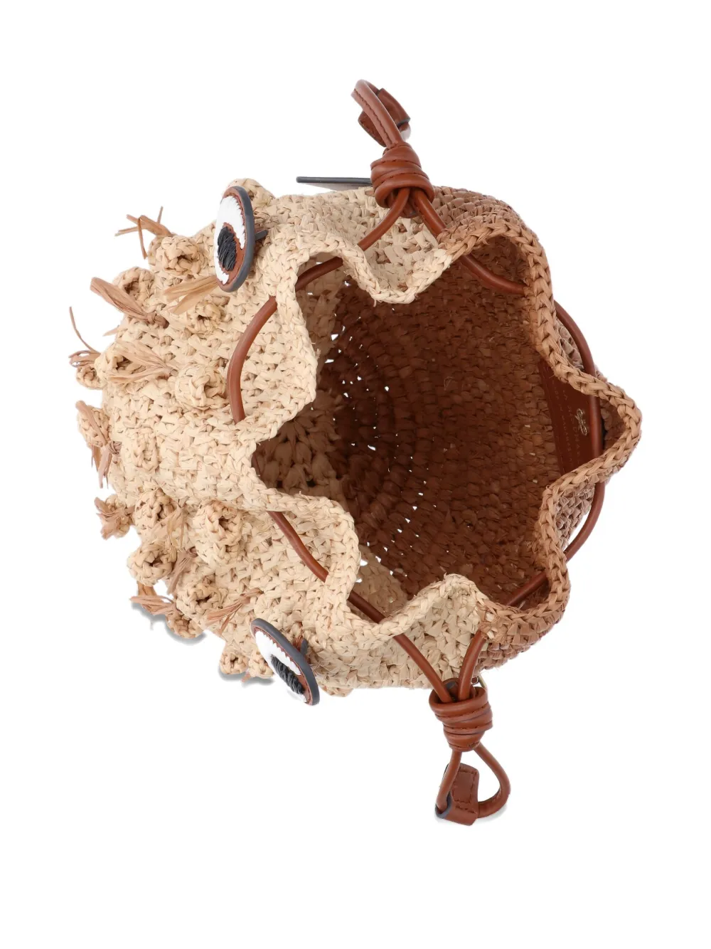 Anya Hindmarch Mini Blowfish Shoulder Bag In Neutral