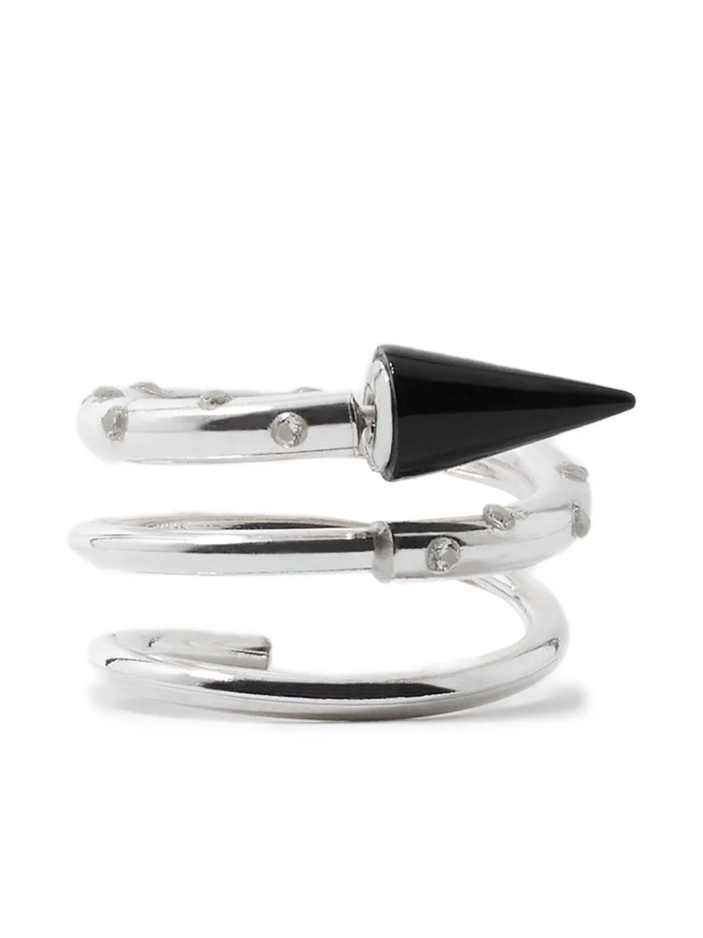 Sunnei arete ear-ring Spiral mediano | plateado | Image 1