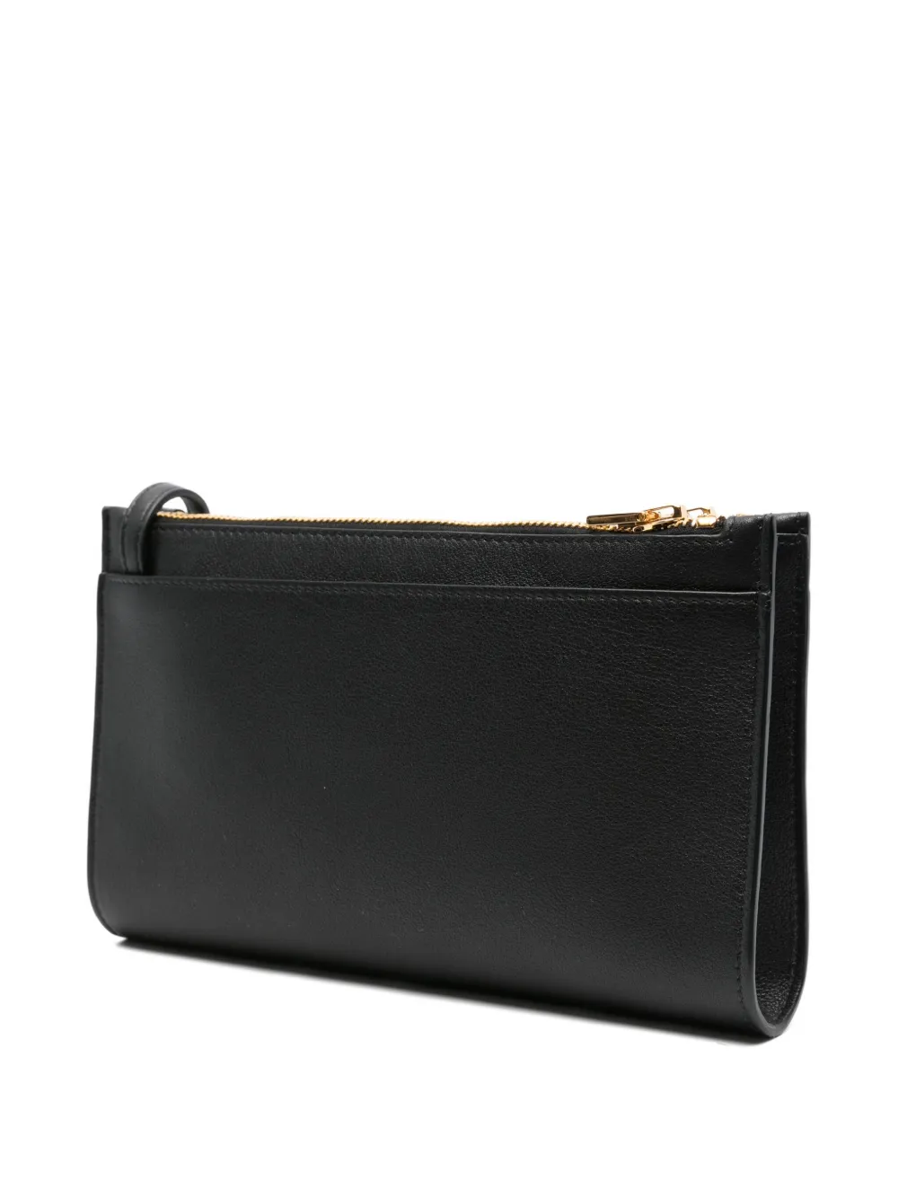 TOM FORD Kleine leren crossbodytas met hangslot Zwart