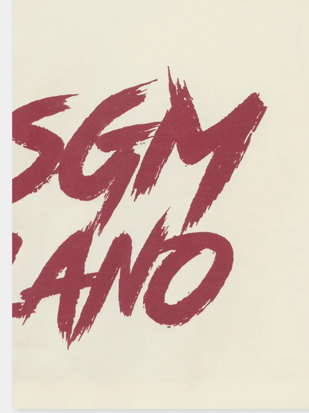 MSGM Kids T-shirt met logoprint Wit
